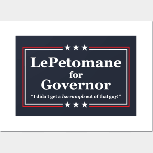 LePetomane for Governor Posters and Art